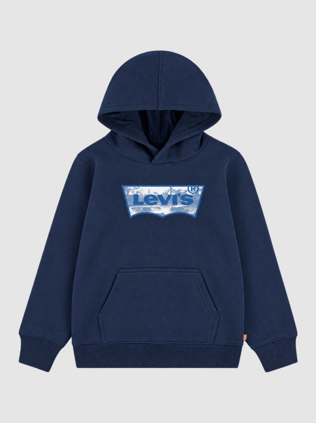 Sweatshirt Levis Menino Lvb Skate Park Batwing Hoodie