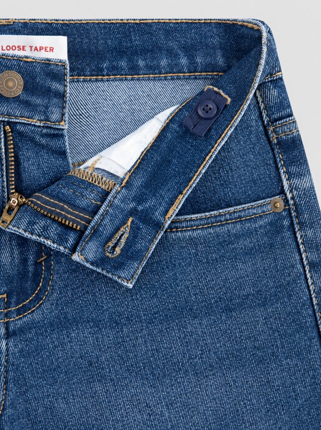 Jeans Levis Menino Lvb Stat Loose Taper Jeans