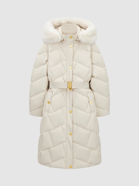 Casaco Guess Mulher Vane Midi Down Jacket Casaco Guess Mulher Vane Midi Down Jacket