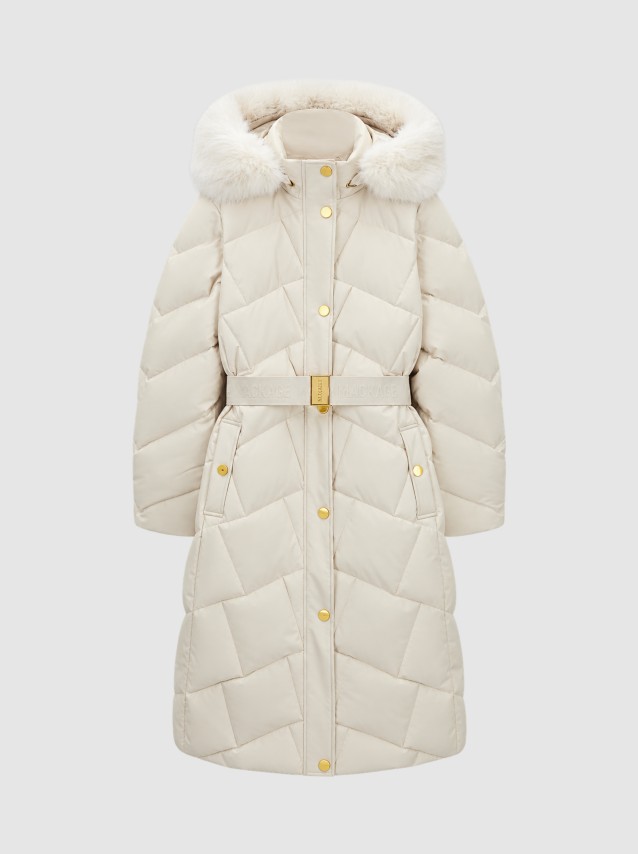 Casaco Guess Mulher Vane Midi Down Jacket