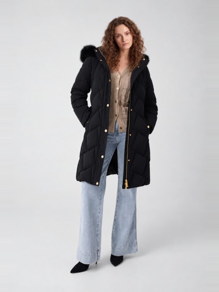 Casaco Guess Mulher Vane Midi Down Jacket