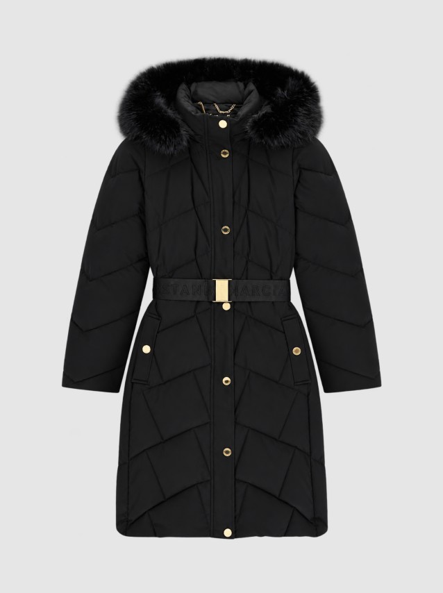 Casaco Guess Mulher Vane Midi Down Jacket