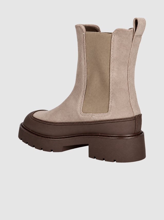 Bota Calvin Klein  Mulher Chunky Chelsea Boot Sue Em