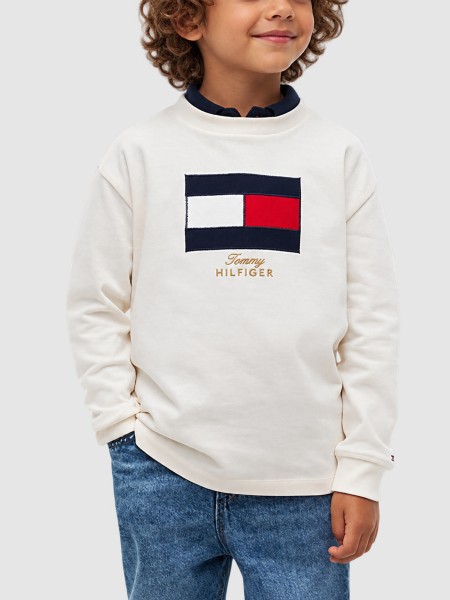 Camisola Tommy Hilfiger Menino Checkgraphic Ls Camisola Tommy Hilfiger Menino Checkgraphic Ls