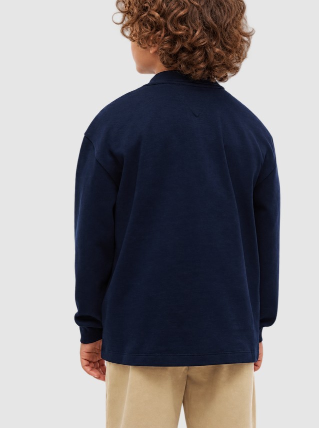 Camisola Tommy Hilfiger Menino Checkgraphic Ls