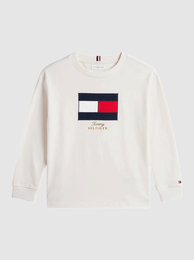 Camisola Tommy Hilfiger Menino Checkgraphic Ls