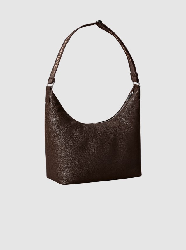 Mala Calvin Klein Mulher Webbing Strap Md Shoulder Bag
