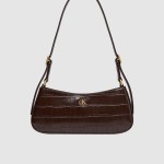 Mala Calvin Klein Mulher Ck Croc Small Shoulder Bag