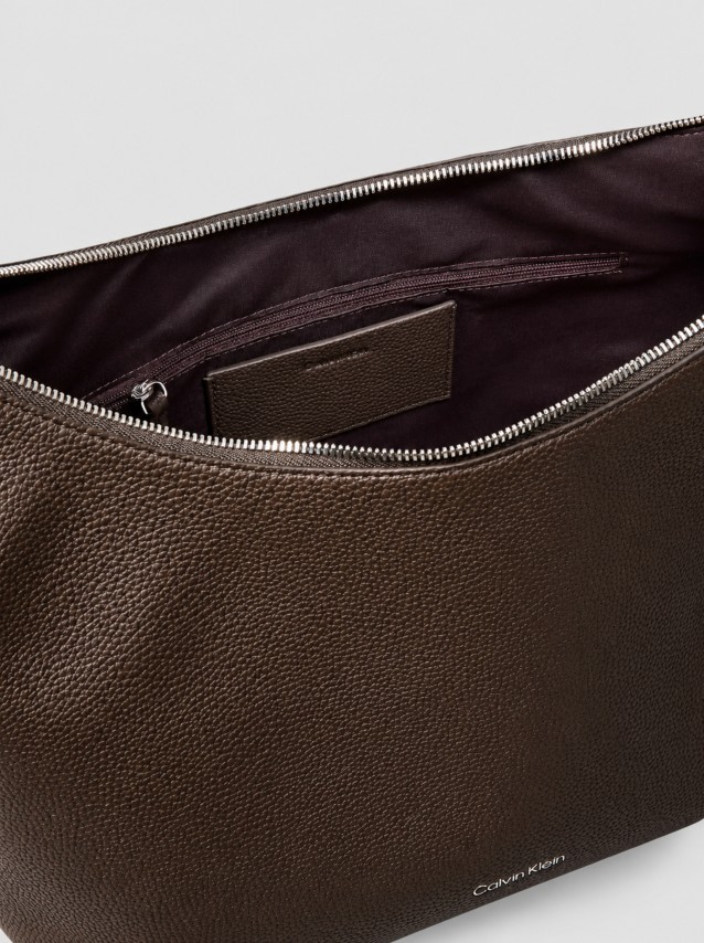 Mala Calvin Klein Mulher Webbing Strap Md Shoulder Bag