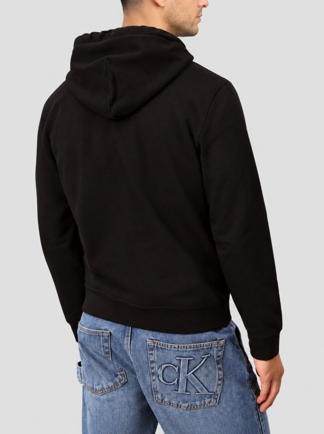 Sweatshirt Calvin Klein Homem Ls 350Fleece Eu Varsity Serif Ho