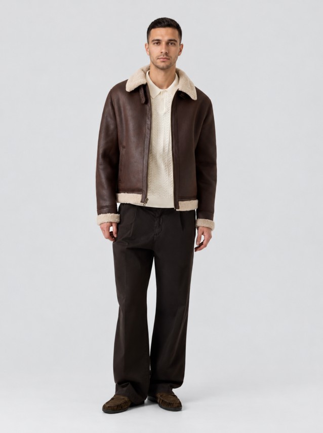 Casaco Guess Homem Shearling Jacket