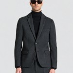 Blazer Antony Morato Homem Jacket Ashe Super Slim Fit In Stretch Viscose Blend Fabric