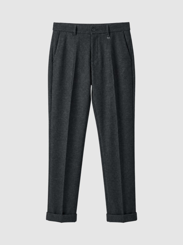 Cal�as Antony Morato Homem Trousers Ashe Super Slim Fit  In  Stretch Viscose Blend Fabric