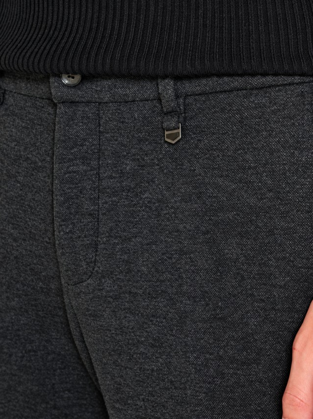 Calças Antony Morato Homem Trousers Ashe Super Slim Fit In Stretch Viscose Blend Fabric