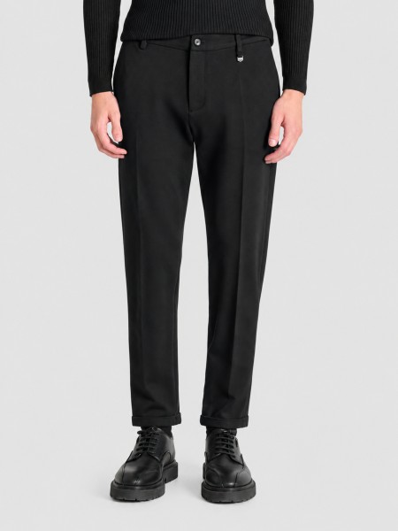 Calças Antony Morato Homem Trousers Ashe Super Slim Fit In Twill Stretch Viscose Blend Fabric Calças Antony Morato Homem Trousers Ashe Super Slim Fit In Twill Stretch Viscose Blend Fabric