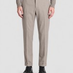 Cal�as Antony Morato Homem Trousers Ashe Super Slim Fit  In Twill  Stretch Viscose Blend Fabric