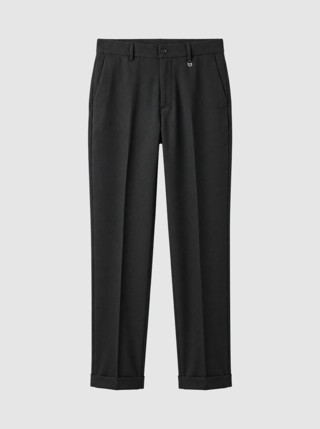 Cal�as Antony Morato Homem Trousers Ashe Super Slim Fit  In Twill  Stretch Viscose Blend Fabric