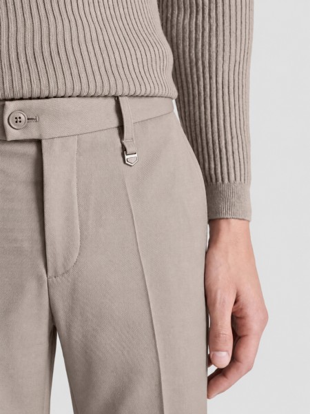 Cal�as Antony Morato Homem Trousers Ashe Super Slim Fit  In Twill  Stretch Viscose Blend Fabric