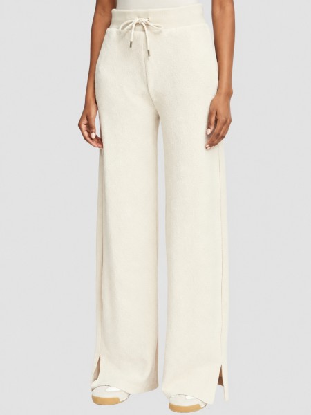 Calças Guess Mulher Laudomia Wide Leg Pant Calças Guess Mulher Laudomia Wide Leg Pant