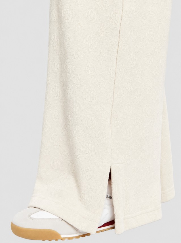 Cal�as Guess Mulher Laudomia Wide Leg Pant