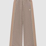 Cal�as Guess Mulher 4G Allover Jacquard Long Pants