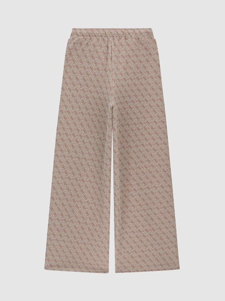 Calças Guess Mulher 4G Allover Jacquard Long Pants Calças Guess Mulher 4G Allover Jacquard Long Pants