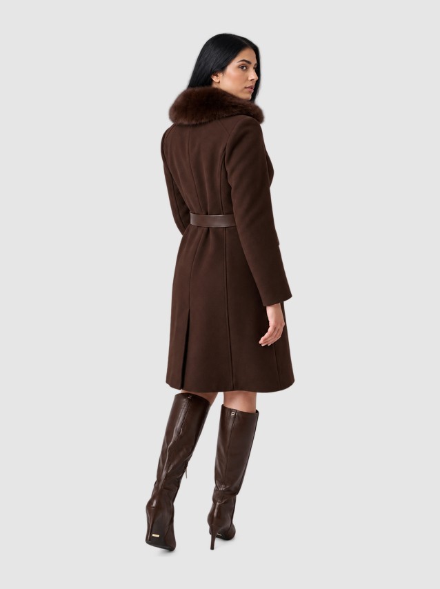 Casaco Guess Mulher New Patrice Belted Coat