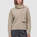 Camisola Vero Moda Mulher Vmgianna Ls Scarf Pullover