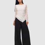 Camisola Vero Moda Mulher Vmdea Ls Asymetric Boatneck Top Jrs Exc