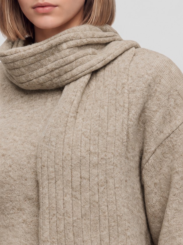 Camisola Vero Moda Mulher Vmgianna Ls Scarf Pullover