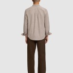 Camisa Selected Homem Slmregcole Jay Melange Ls Shirt Noos